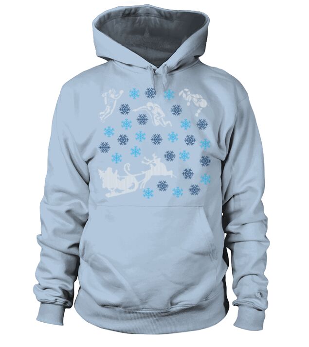 Spaceman Christmas Men's Hoodie