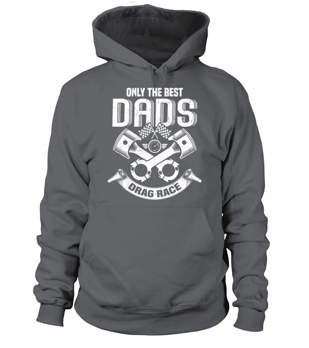 Drag Racing Dad Car Racing Men's Hoodie
