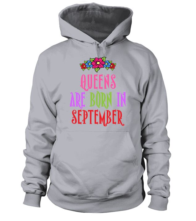 QUEENS ARE BORN IN SEPTEMBER Men's Hoodie