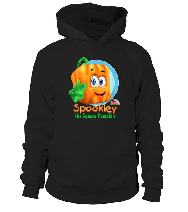 Spookley the Square Pumpkin Character V-Neck Hoodie Unisex