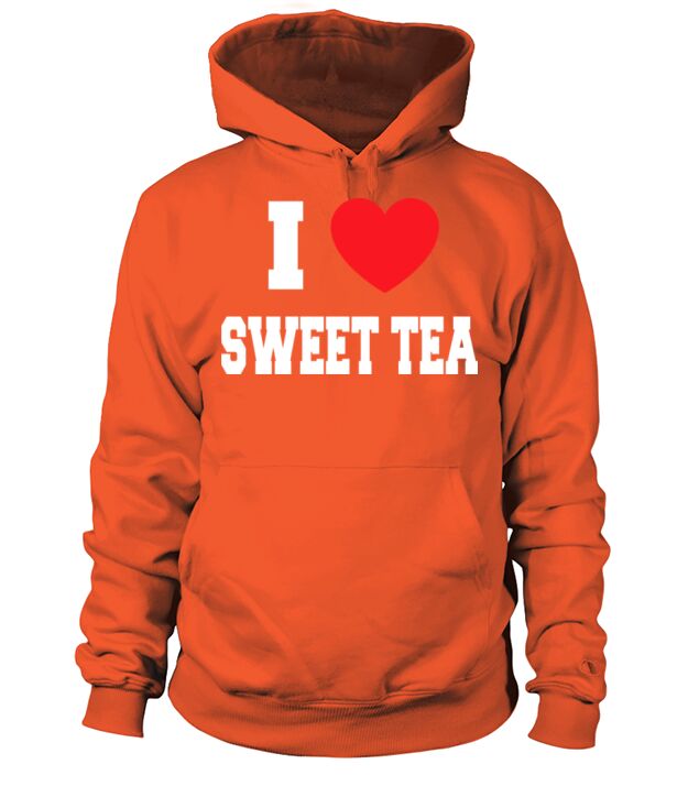 I Love Sweet Tea Men's Hoodie