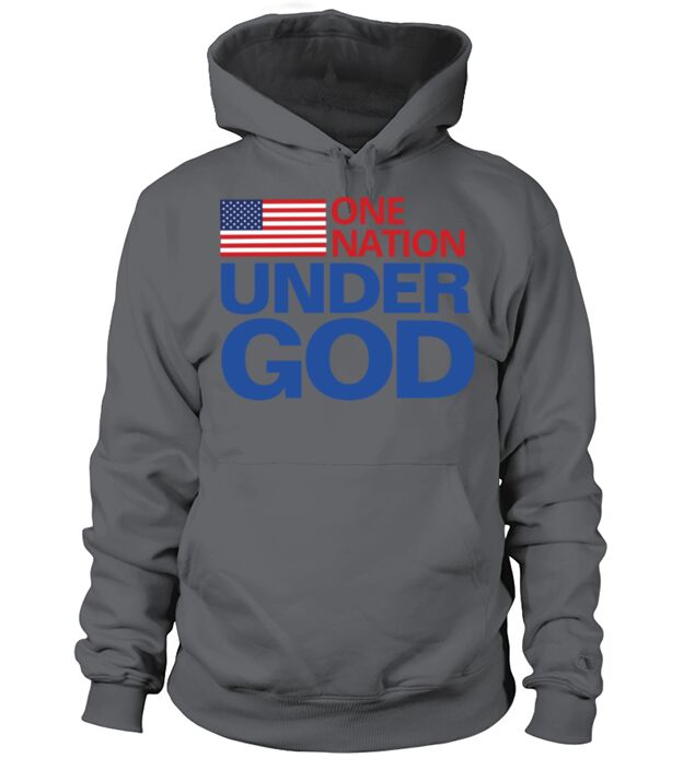 one nation under god Men's Hoodie