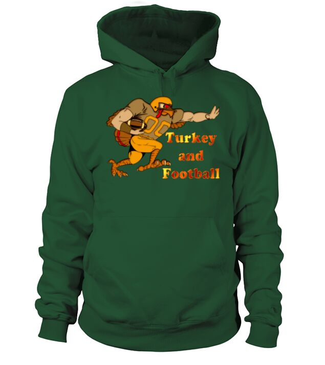 Turkey Football color Men's Hoodie