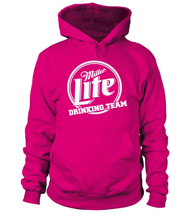 Miller Lite Drinking Team Hoodie Unisex