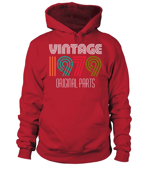 Vintage birthday birthday 1979 idea 40 years Men's Hoodie