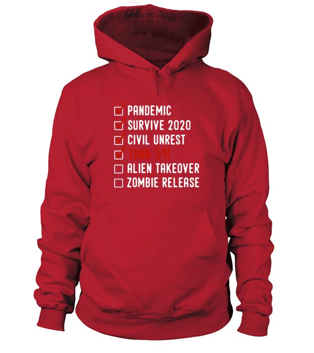 Funny 54th Birthday Gift For 54 Years Old Men's Hoodie
