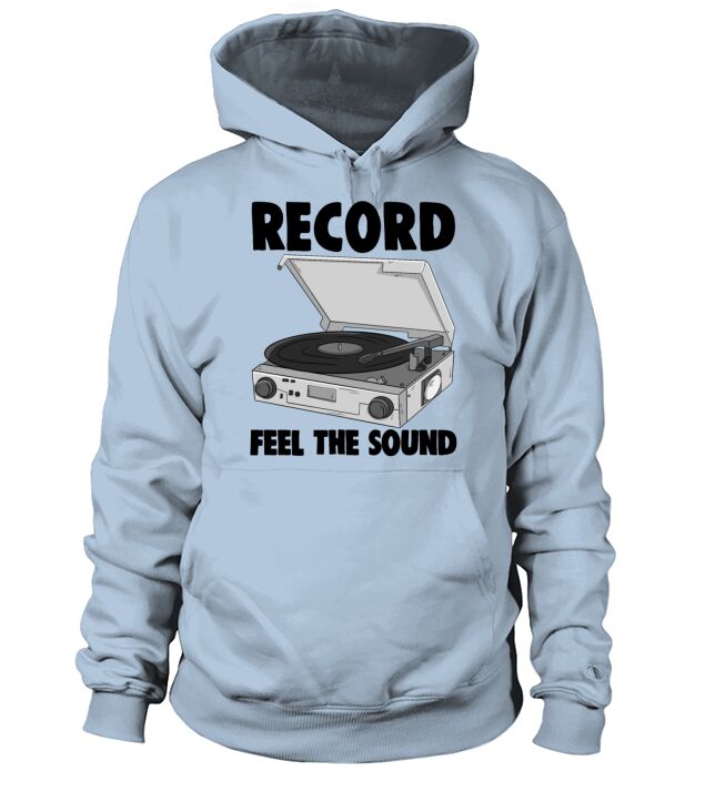 Record Vinyl Hoodie Unisex