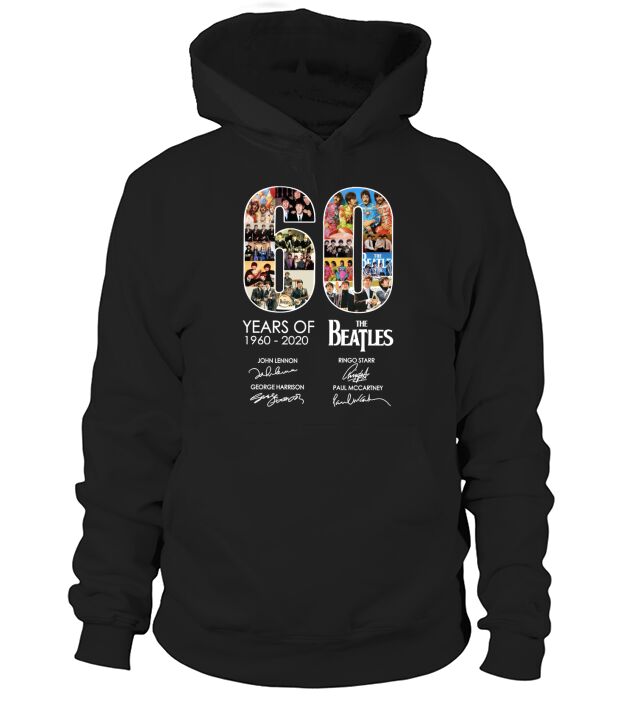 60 YEARS OF THE BEATLES Hoodie Unisex