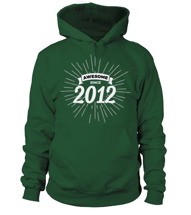 Awesome since 2012 Men's Hoodie