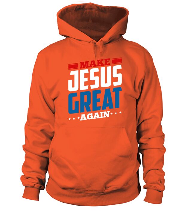Make Jesus Great Again Men's Hoodie