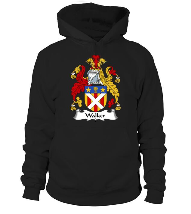 Walker Family Crest Scottish Family Crests Hoodie Unisex
