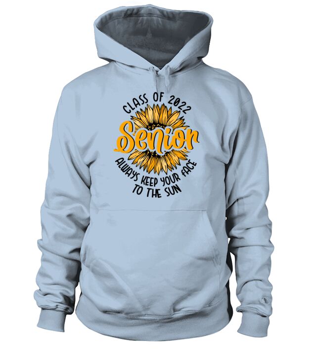 Class Of 2022 Senior Sunflower Vintage Men's Hoodie