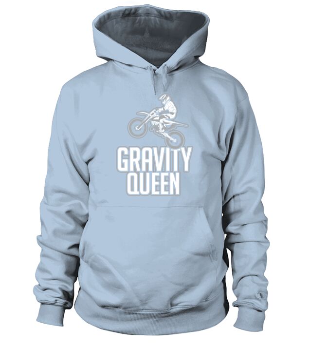 Gravity Queen Motobike Girl Woman T-Shirt Gift Hoodie Unisex