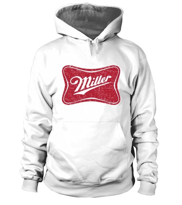 Miller Beer Vintage District Logo Hoodie Unisex