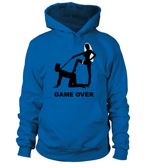 game over marriage matrimory wedlock fog haze Men's Hoodie