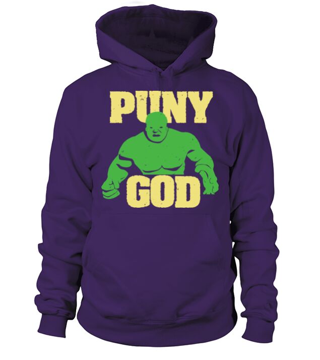 Puny god hulk Men's Hoodie