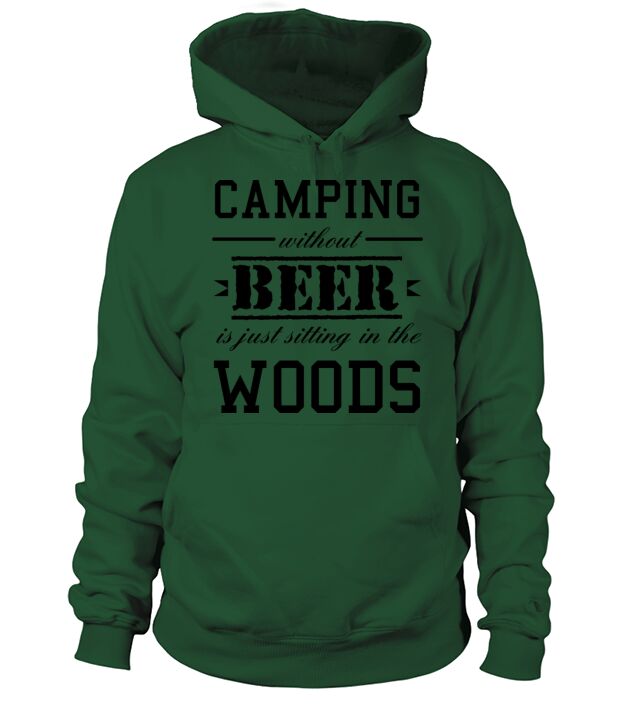 Camping without Beer Men's Hoodie