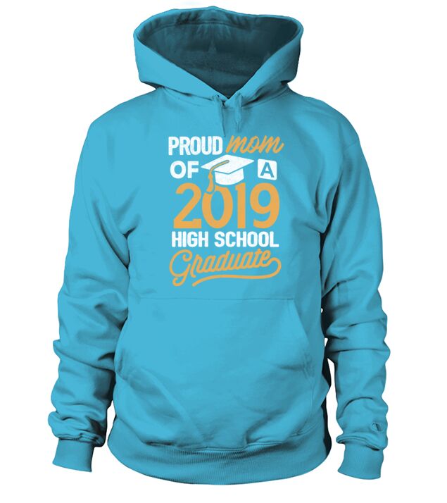 Proud Mom of A 2018 High School Graduate Gift Men's Hoodie