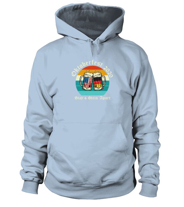 Oktoberfest 2020 6 Stein Apart Beer October Men's Hoodie