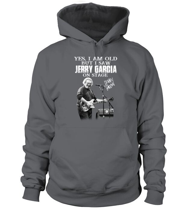 Signature Yes I Am Old But I Saw Jerry Garcia On Stage - 16oz Glass Beer Mug Hoodie Unisex