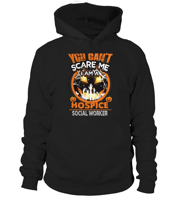 HOSPICE SOCIAL WORKER Broom Halloween Hoodie Unisex