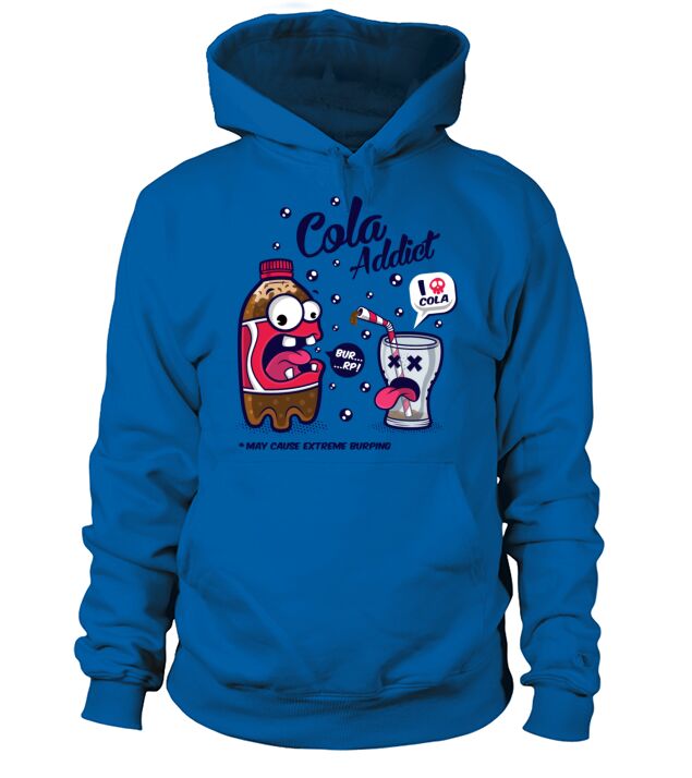 Red Cola Addict Men's Hoodie