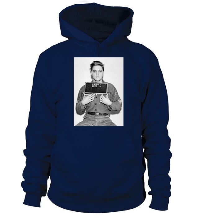 Elvis Presleys mugshot 1956 Tshirt Hoodie Unisex