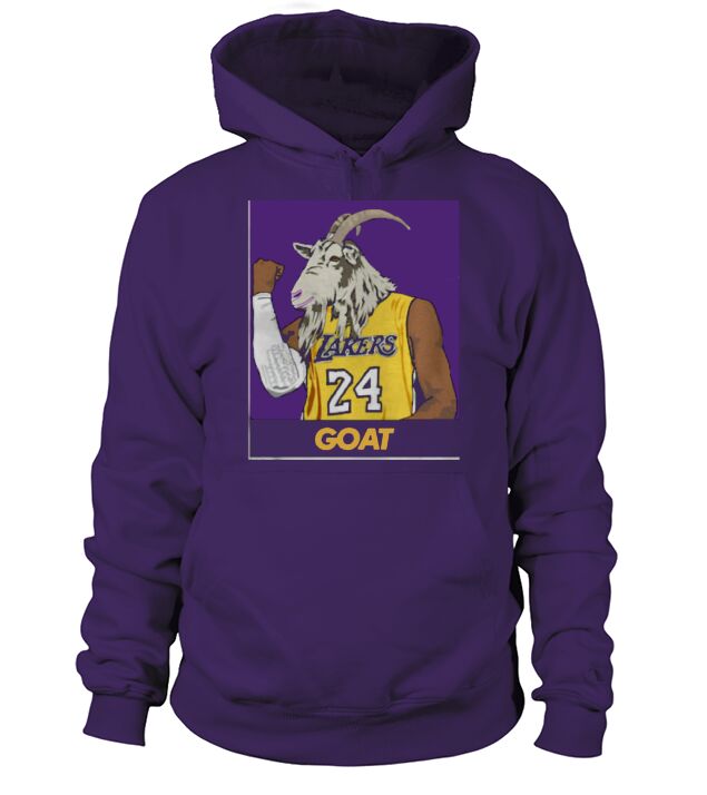 Kobe Goat    Simple Design Print Hoodie Unisex