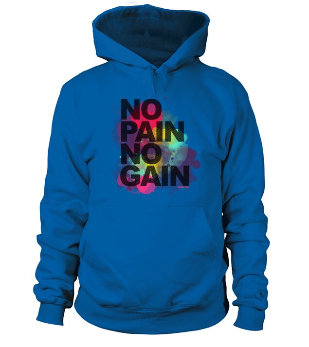 No Pain No Gain - Training Fitness Men Women Men's Hoodie