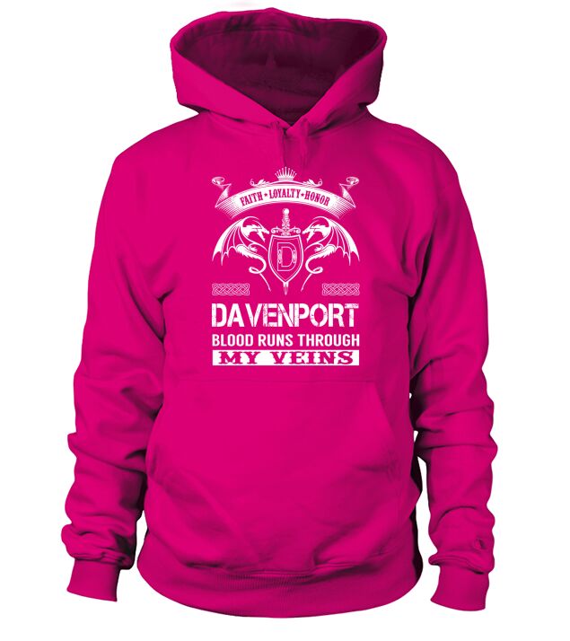 DAVENPORT Last Name, Surname Tshirt Hoodie Unisex