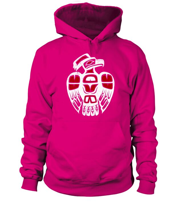 Haida Thunder Bird Tribal Tattoo Gift Idea Men's Hoodie