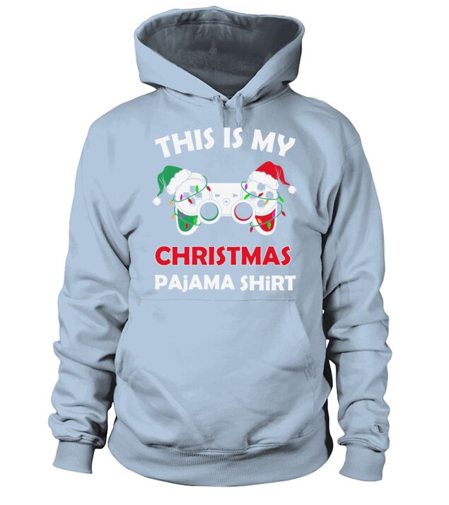 This is my christmas pajama Tshirt gamer fashion Men's Hoodie