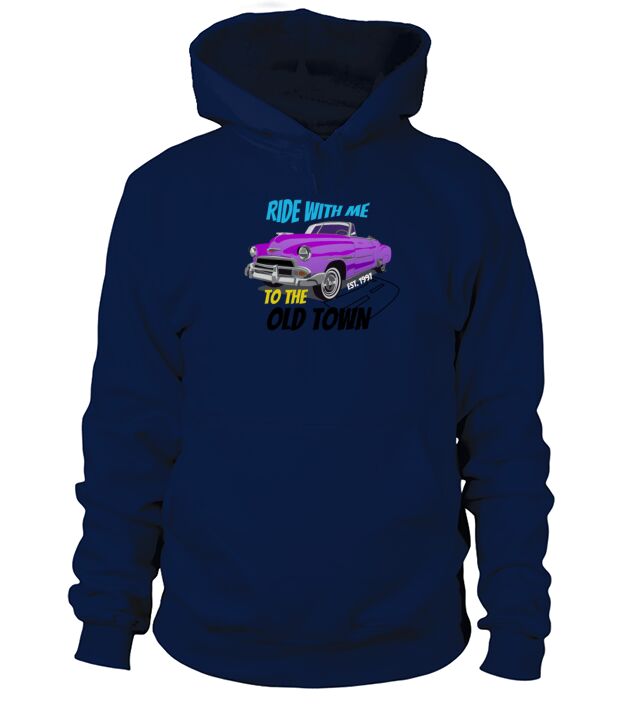 Vintage - Old town road Men's Hoodie