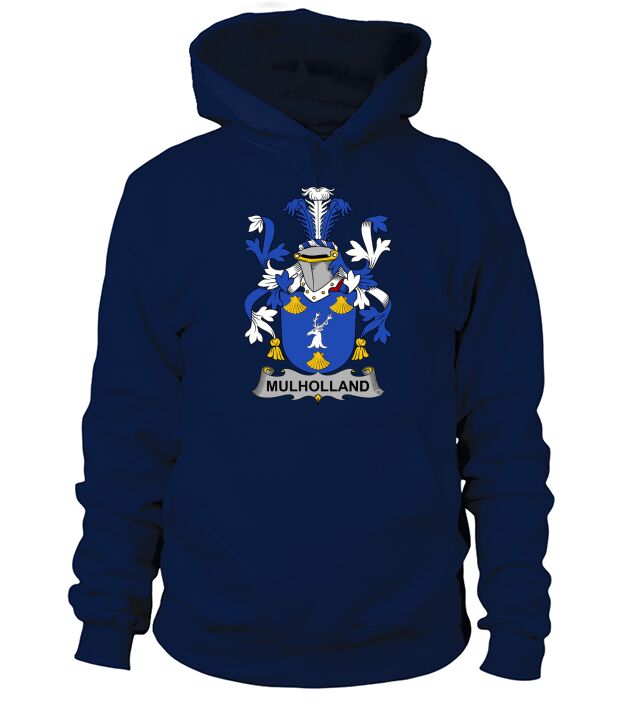Mulholland Family Crest Irish Family Crests II Hoodie Unisex