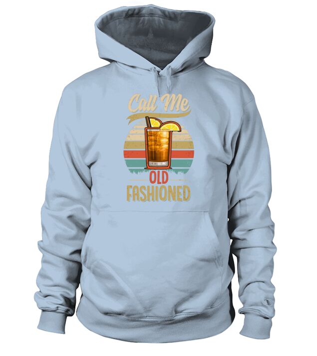Sunset Vintage Lemon Juice Call Me Old Fashioned Hoodie Unisex