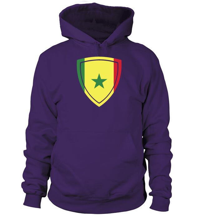 Senegal Badge Men's Hoodie