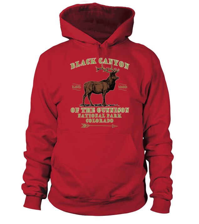 BLACK CANYON of the GUNNISON National Park Colorad Men's Hoodie