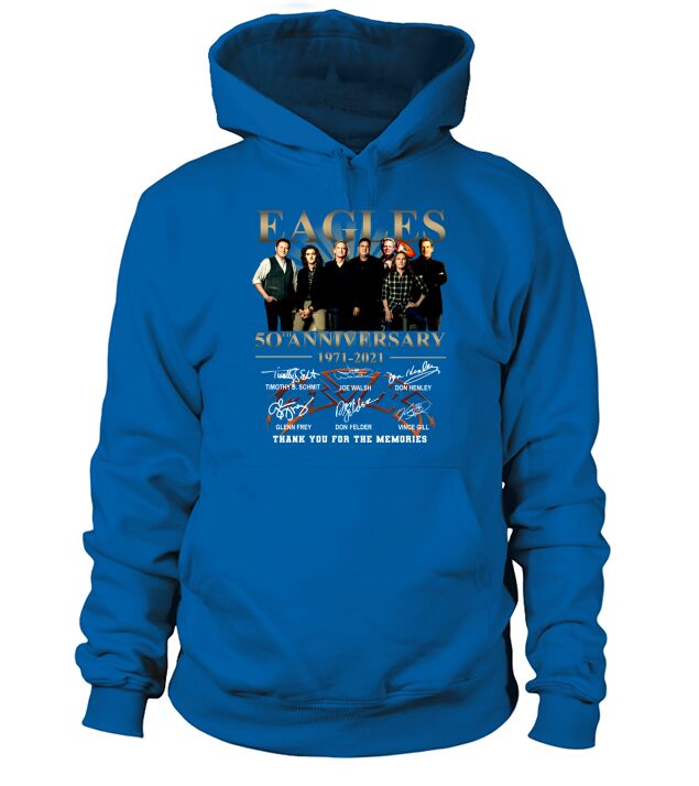 Eagles 50th anniversary thank you for the memories Hoodie Unisex