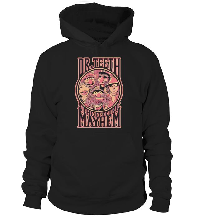 Muppets Show Dr Teeth and the Electric Mayhem Hoodie Unisex