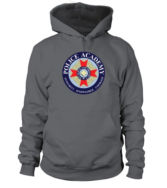 Police Academy Emblem Logo Hoodie Unisex