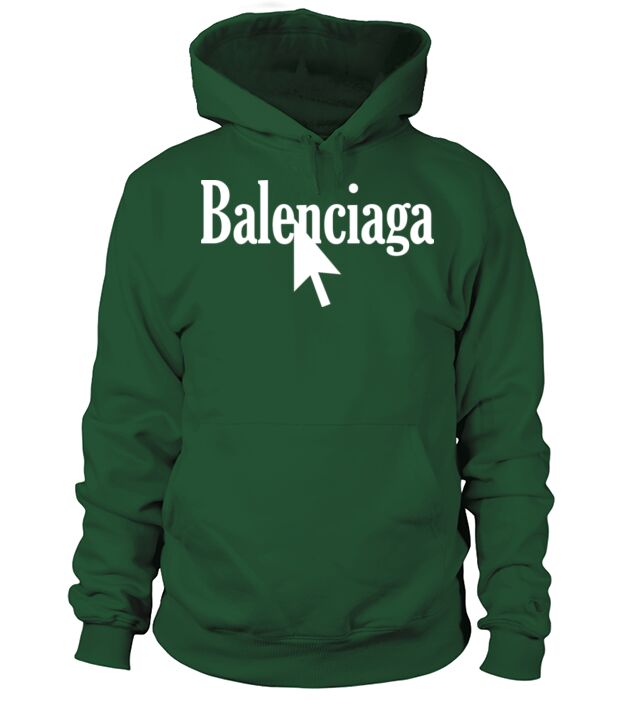 Balenciaga Red Tshirt Men's Hoodie