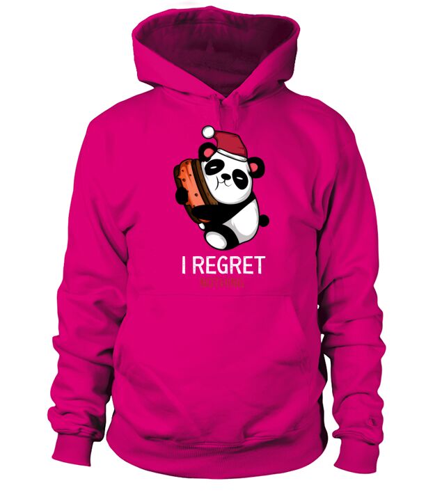 Regret Nothing Cookie Lover Gift Men's Hoodie