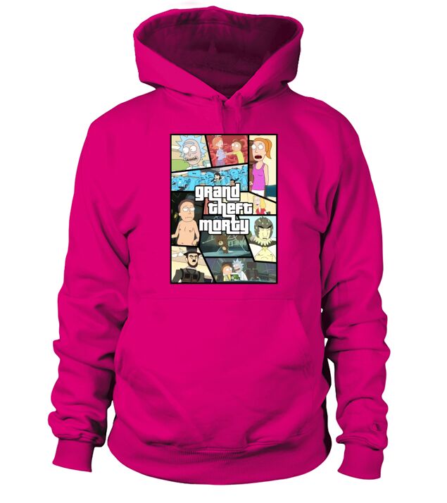 GRAND THEFT MORTY T SHIRT Hoodie Unisex