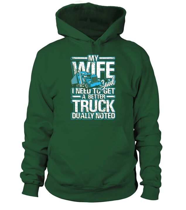 My wife said i need to get a better truck Men's Hoodie