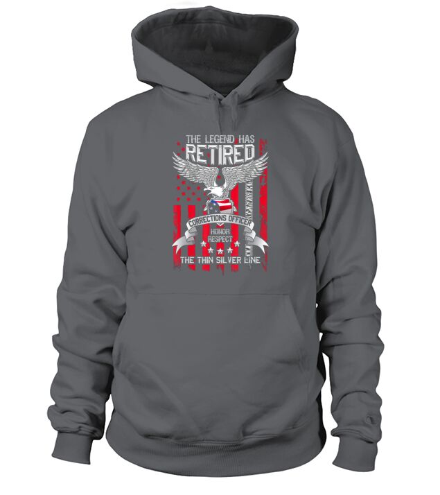 Correctional Officer Retirement Hoodie Unisex