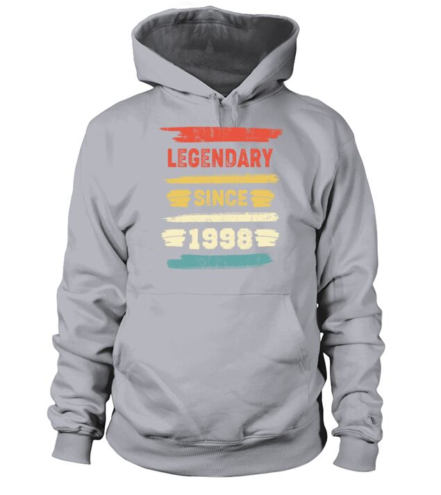 Retro Birthday Gift - Vintage Legendary Since 1998 Men's Hoodie