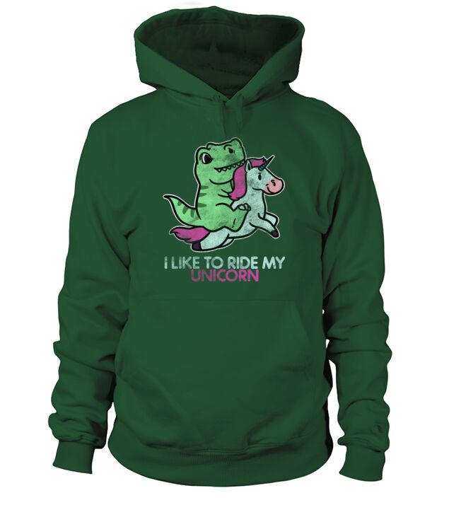 Dinosaur unicorn Men's Hoodie