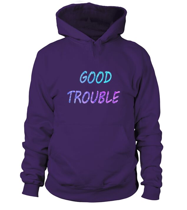 Vintage Good Trouble Hoodie Unisex
