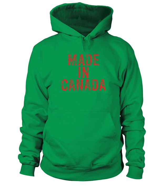 Canada flag vintage Men's Hoodie