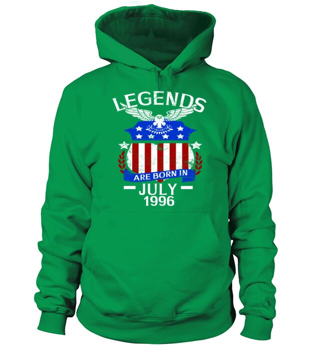 Legends Are Born In July 1996 Men's Hoodie